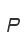 P