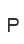 P