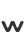 w
