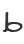 b