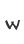 w