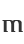 m