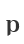 p