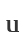 u