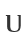 U