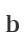 b