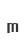 m