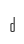 d
