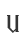 u
