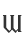 w