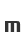 m