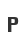 P