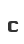 c