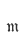 m