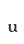 u