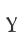 Y