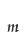 m