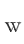 w