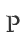 P