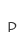 p