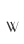 w