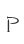 P