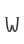 W
