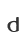 d