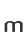 m