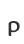 p