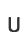 U