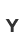 Y