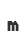 m