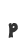 p