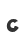 C