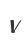 v