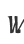 W