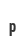p