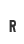 R