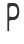 P