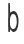 b