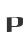 P