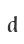 d