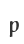 p