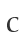 C