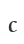 c