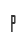 P