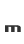 m