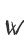 w