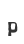 p